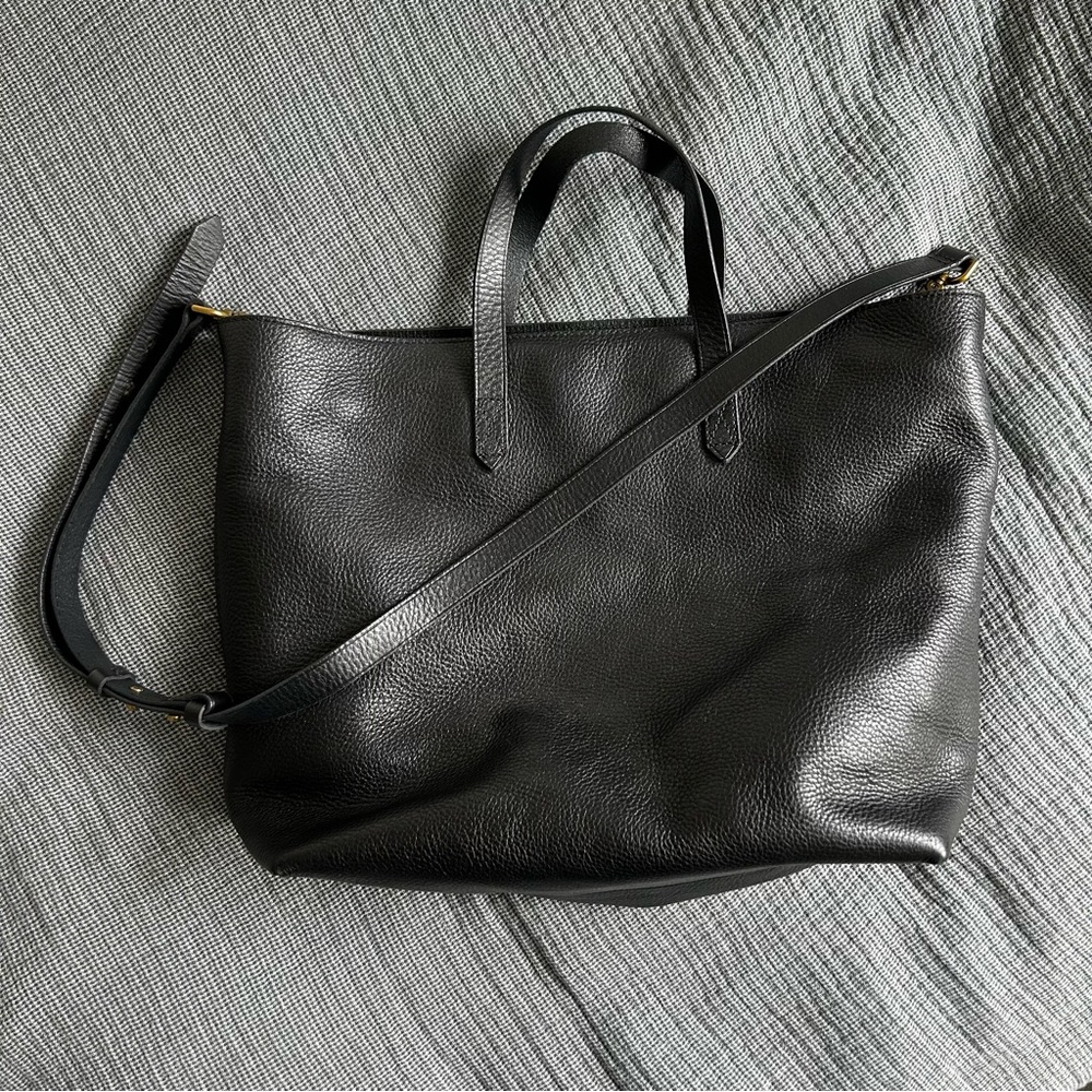 Madewell Zip-Top Transport Carryall Tote Bag